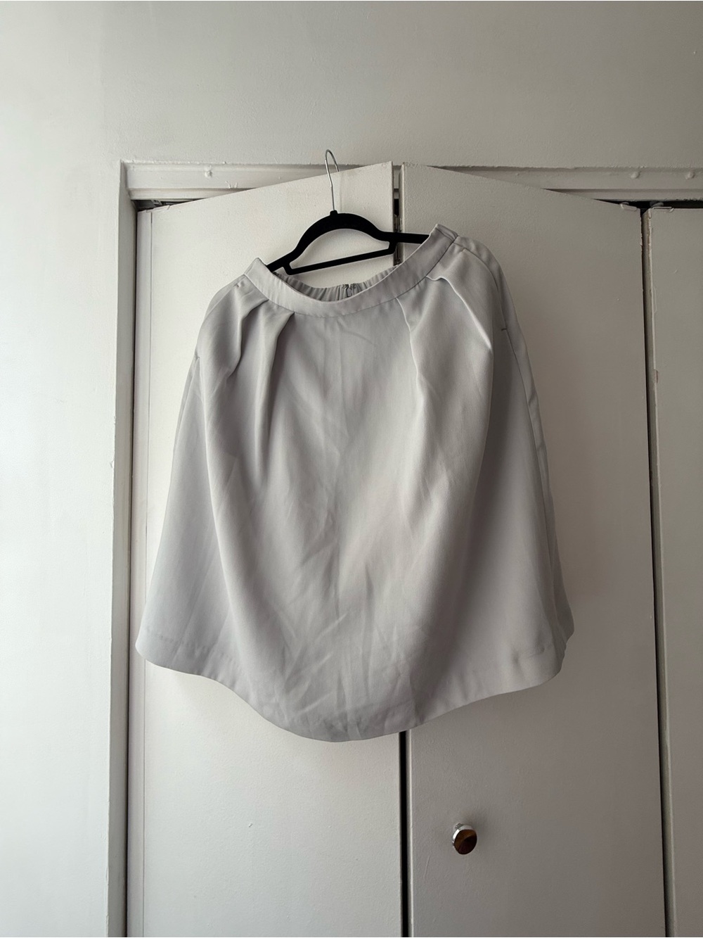 Uniqlo Light Gray Skirt